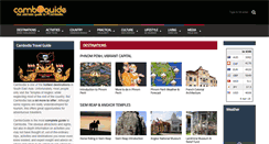 Desktop Screenshot of camboguide.com